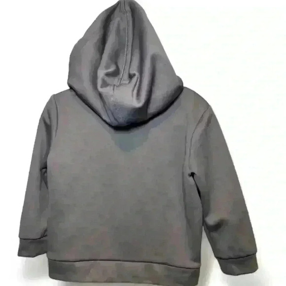 Nike Dri-FIT  Full-Zip Gray Hoodie - Boys 24 months - Picture 2 of 4